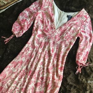 BCBG Midi floral summer dress